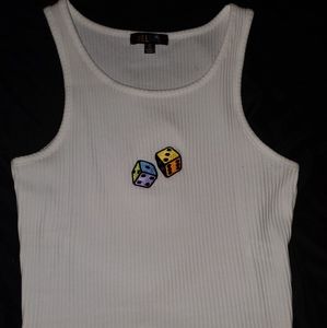 Dice tank top
